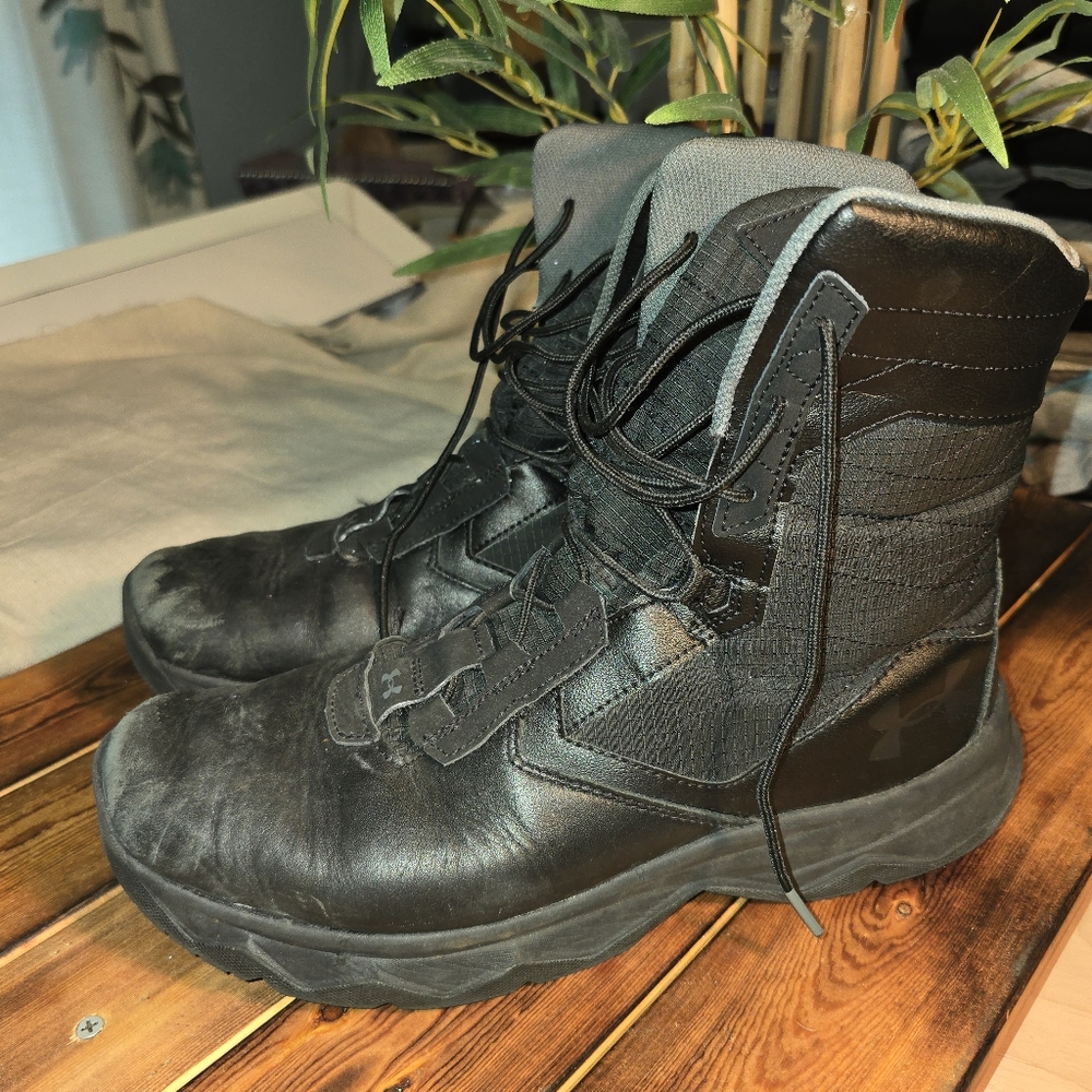 Under Armour Men's Black Tactical Boots